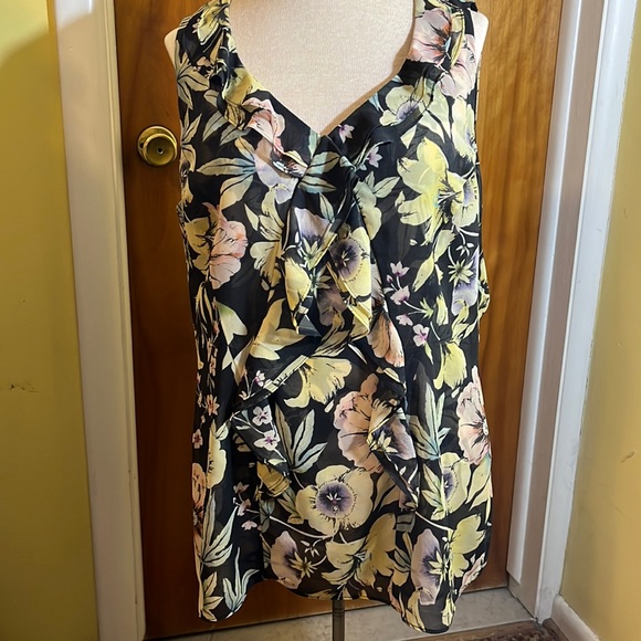 CAbi Tops - Cabi #3265 Osaka Nights top L